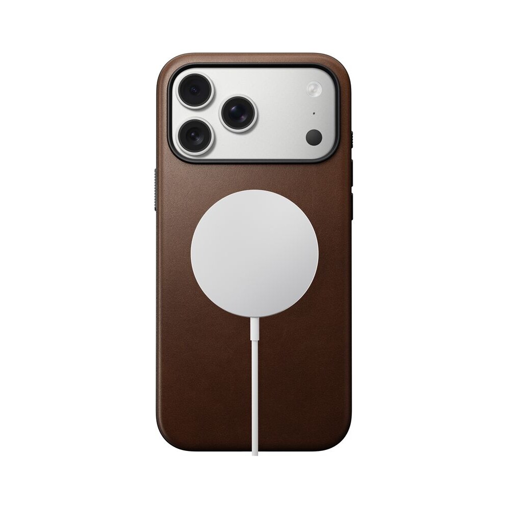 Nomad-Modern-Leather-Case-MagSafe-kozeny-kryt-iPhone-17-Pro-Max-Brown