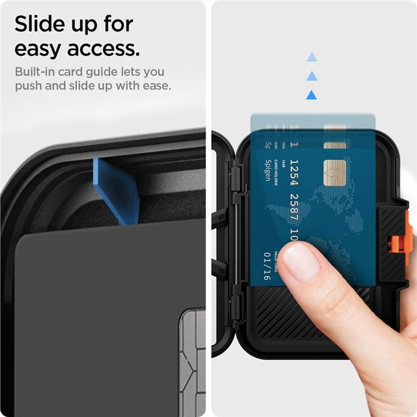 Spigen Lock Fit MagSafe Wallet peněženka černá - Peněženky - Obrázek 7d2ec33ddbf44a89ab71a62b085162d9
