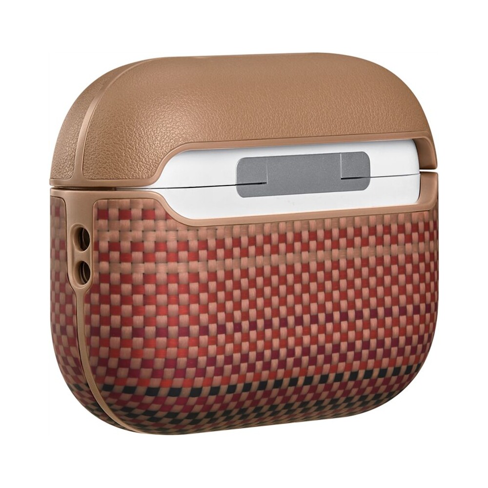 Pitaka-Aramid-Fiber-Magnetic-Case-pouzdro-AirPods-Pro-3-Sunset