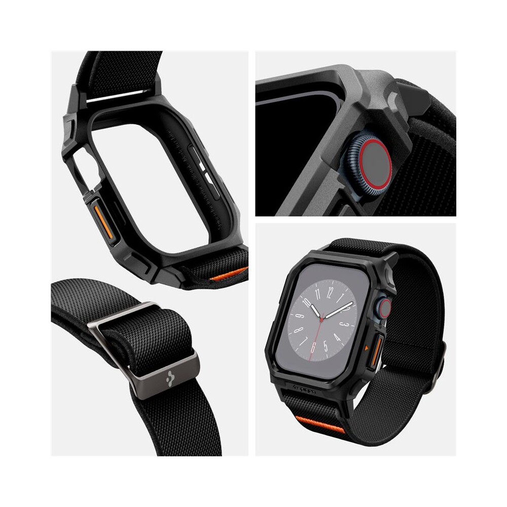 Spigen-Lite-Fit-Pro-reminek-s-krytem-Apple-Watch-10-11-46mm-matne-cerny