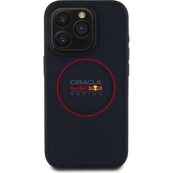 Oracle-Red-Bull-Racing-PU-Leather-Red-Ring-MagSafe-kryt-iPhone-15-Pro-modry