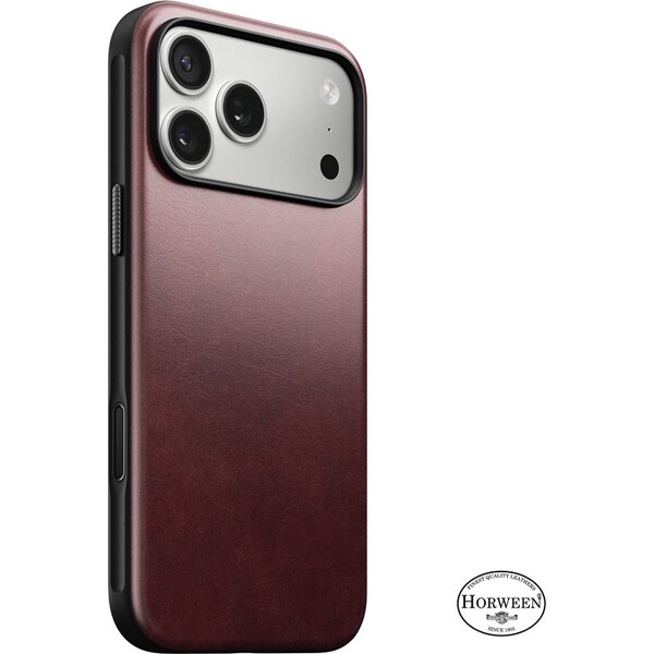 Nomad-Modern-Leather-Case-Horween-MagSafe-kozeny-kryt-iPhone-17-Pro-Max-Burgundy