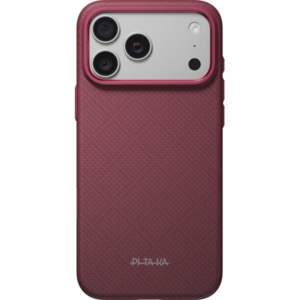 Pitaka-Summa-Case-Argyle-MagSafe-kryt-iPhone-18-Pro-Max-Burgundy