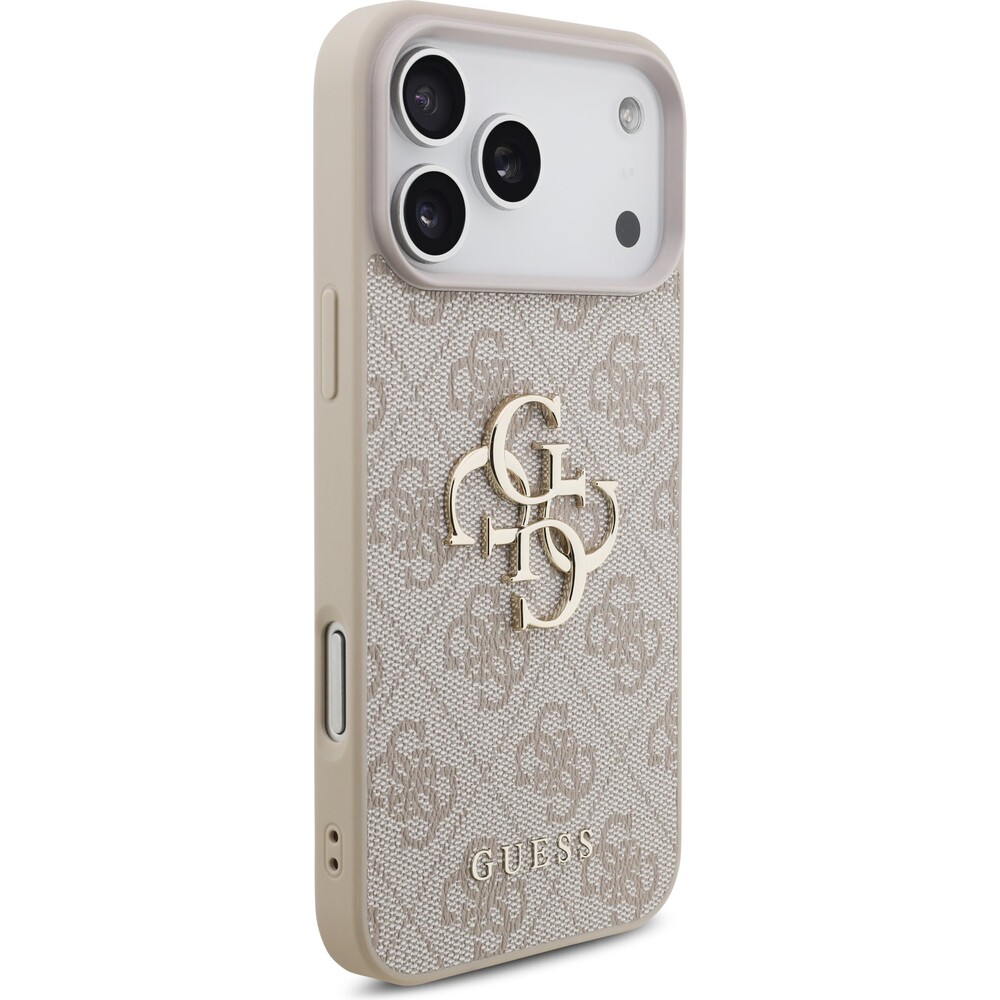 Guess-PU-4G-Metal-Logo-kryt-iPhone-17-Pro-Max-ruzovy