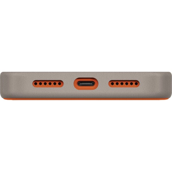 UNIQ-Lyden-DS-Premium-Leatherette-MagClick-MagSafe-kryt-iPhone-17-Pro-Max-Flame-Orange