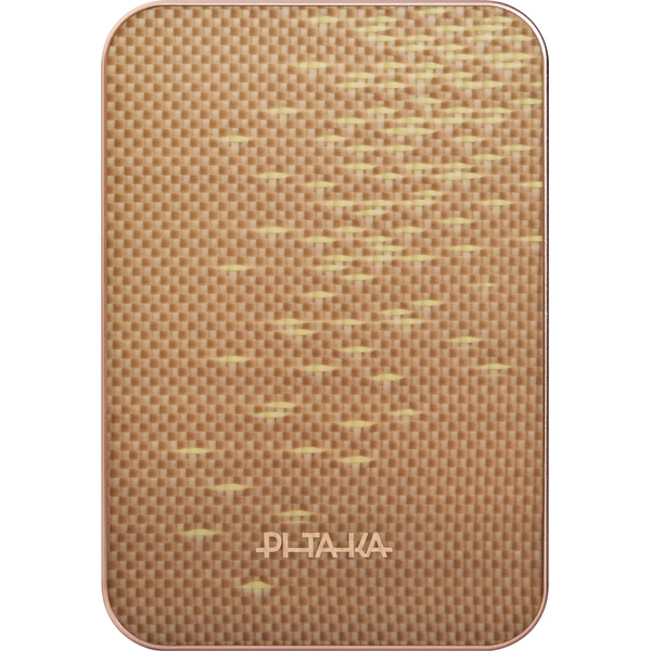Pitaka-Powerbanka-15W-10000mAh-Qi2-MagSafe-Golden-Glint