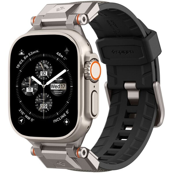 Spigen-DuraPro-Armor-reminek-Apple-Watch-Ultra-49-46-45-44-42mm-sedy