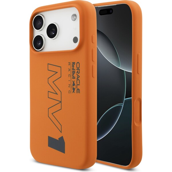 Oracle-Red-Bull-Racing-Silicone-MV1-MagSafe-kryt-iPhone-17-Pro-oranzovy