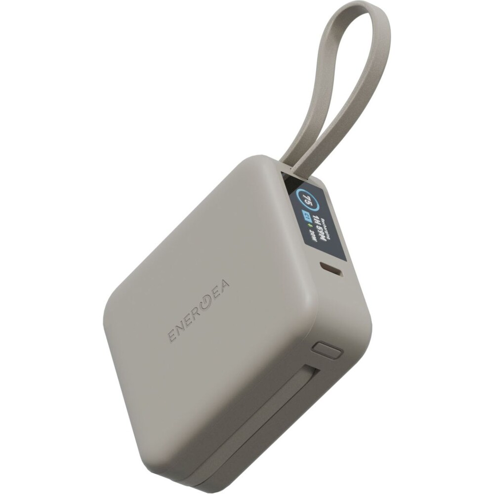 ENERGEA-MagPac-Mini-Plus-MagSafe-powerbanka-s-kabelem-10000mAh-bezova
