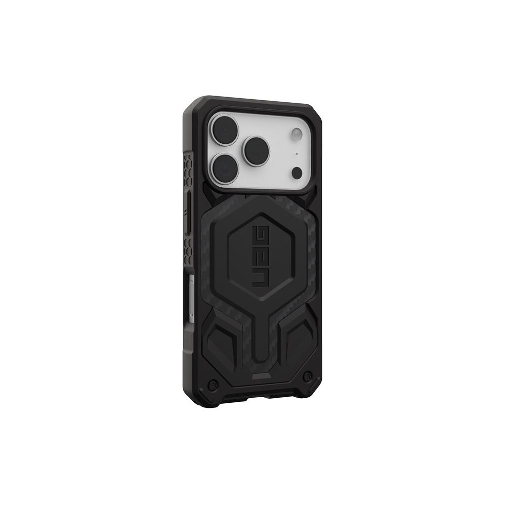 UAG-Monarch-Pro-MagSafe-Carbon-Fiber-kryt-iPhone-17-Pro-cerny
