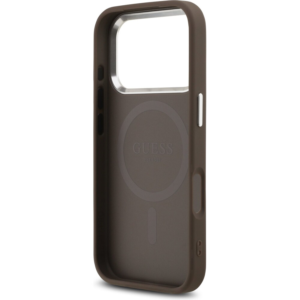 Guess-4G-MagSafe-kryt-iPhone-17-Pro-Max-hnedy