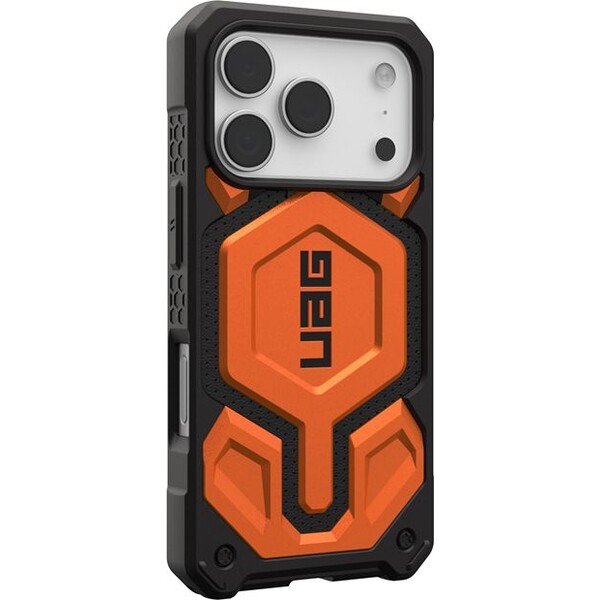 UAG-Monarch-Pro-MagSafe-Kevlar-kryt-iPhone-17-Pro-oranzovy