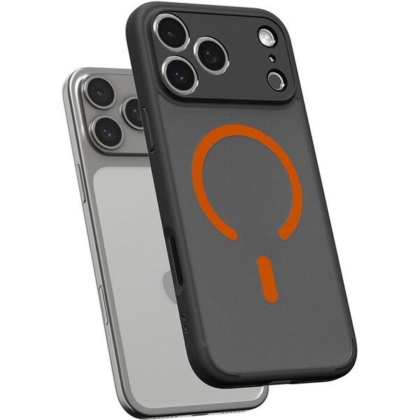 Spigen-Ultra-Hybrid-MagSafe-kryt-iPhone-17-Pro-Max-frost-black-orange