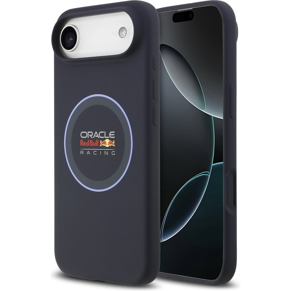 Oracle-Red-Bull-Racing-Silicone-Blue-Ring-MagSafe-kryt-iPhone-Air-modry