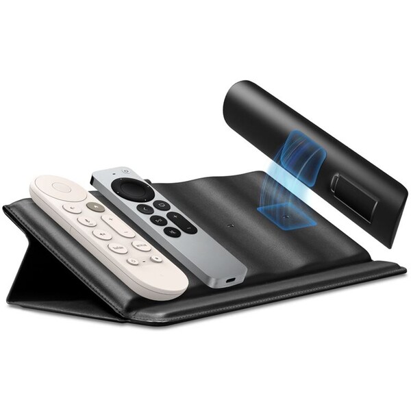 Spigen-Universal-Remote-Control-Organizer-Pad-na-dalkove-ovladace-cerny