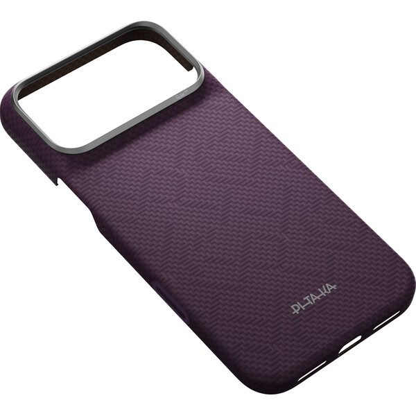 Pitaka-Edge-Case-PTK-Weaving-MagSafe-kryt-iPhone-18-Pro-Max-Charoite-Purple