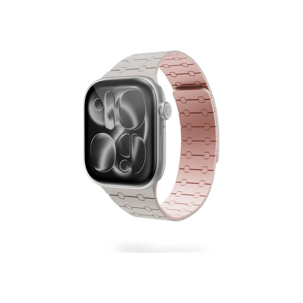 Epico-Magnetic-silikonovy-reminek-pro-Apple-Watch-42-41-40-38mm-hvezdne-bily