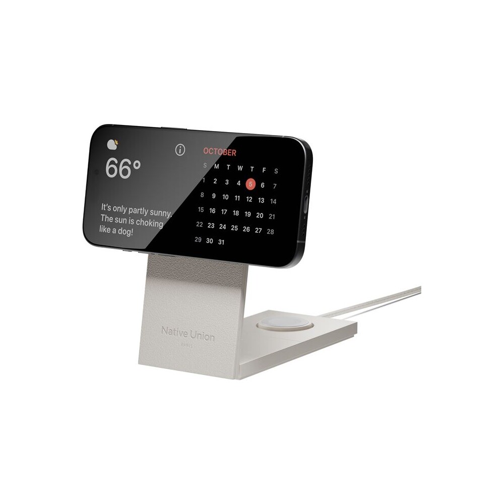 Native-Union-Rise-3v1-Qi2-MagSafe-bezdratova-nabijecka-s-adaptery-seda