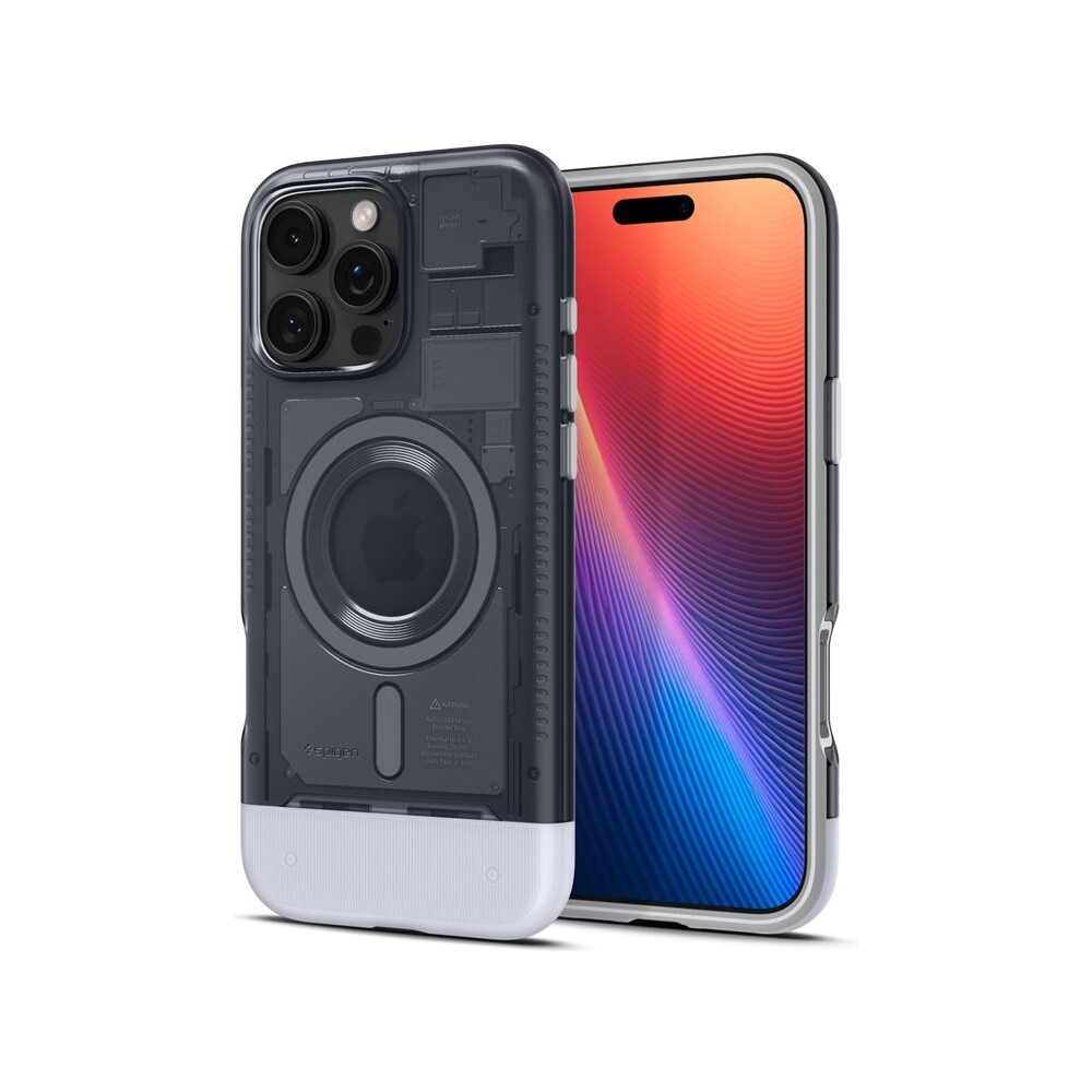 Spigen-Classic-C1-MagSafe-kryt-iPhone-16-Pro-graphite