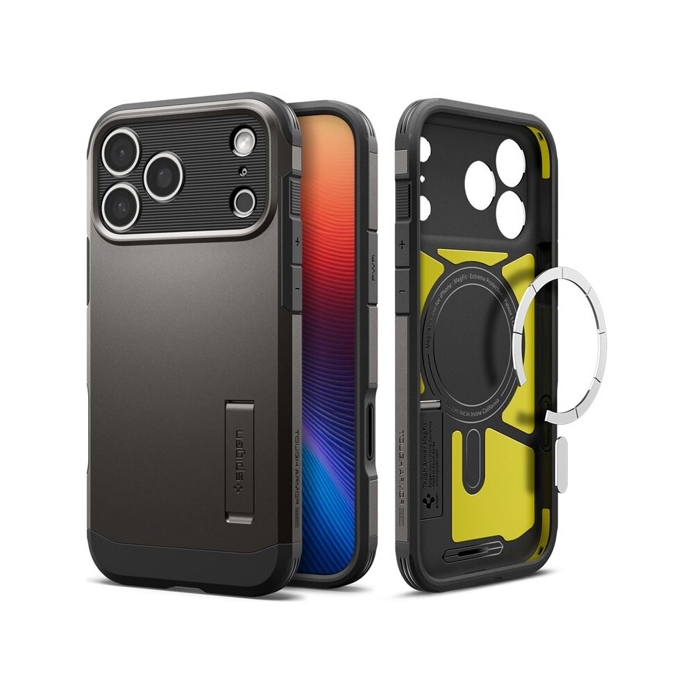 Spigen-Tough-Armor-T-MagSafe-kryt-iPhone-17-Pro-Max-gunmetal