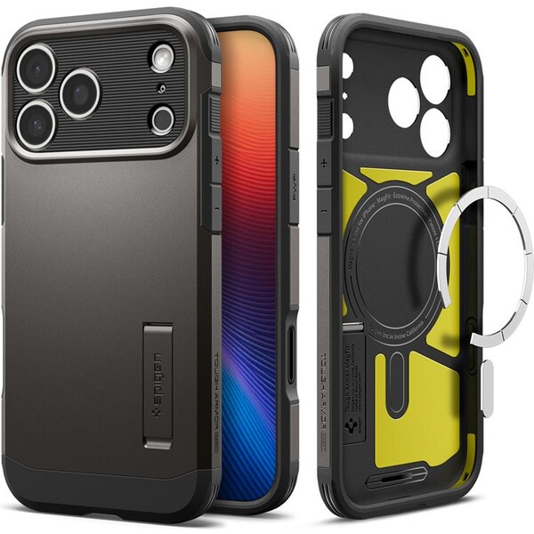 Spigen-Tough-Armor-T-MagSafe-kryt-iPhone-17-Pro-Max-gunmetal