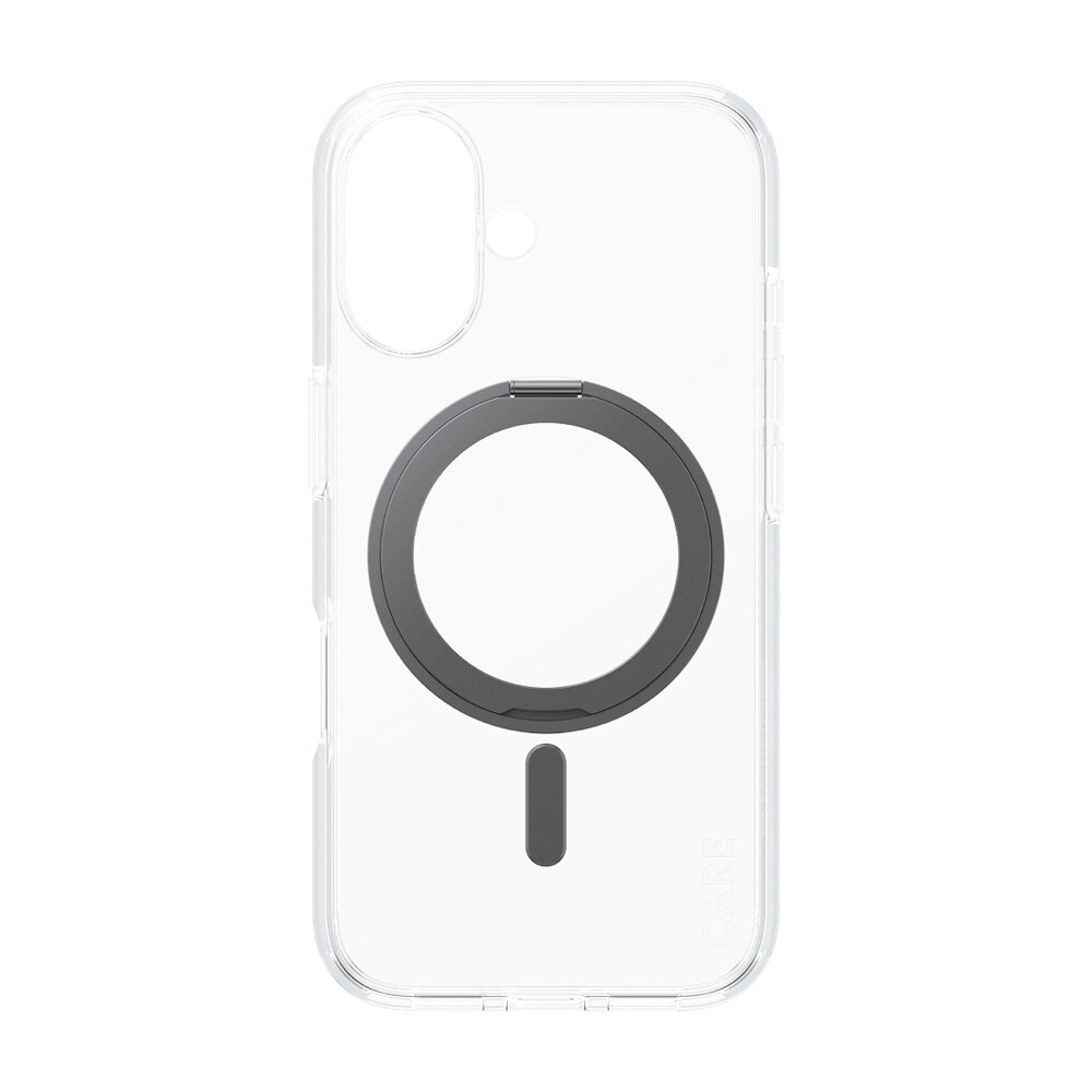 PanzerGlass-CARE-kryt-Apple-iPhone-16-MagSafe-KickStand-ciry-cerny