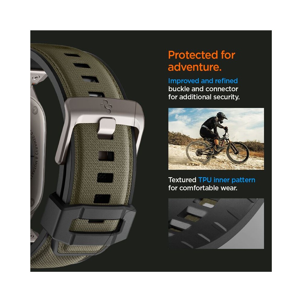 Spigen-DuraPro-Armor-reminek-Apple-Watch-Ultra-49-46-45-44-42mm-tmave-zeleny