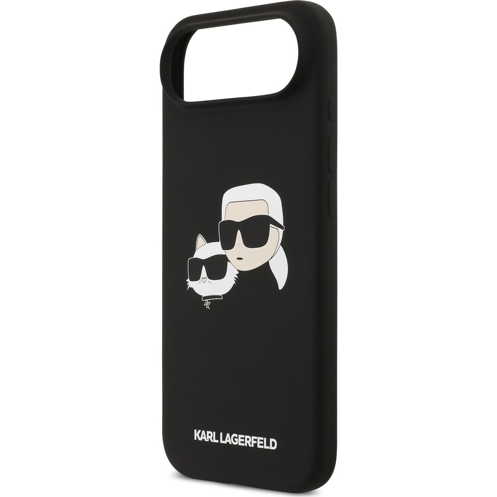 Karl-Lagerfeld-Liquid-Silicone-Double-Heads-MagSafe-kryt-iPhone-Air-cerny