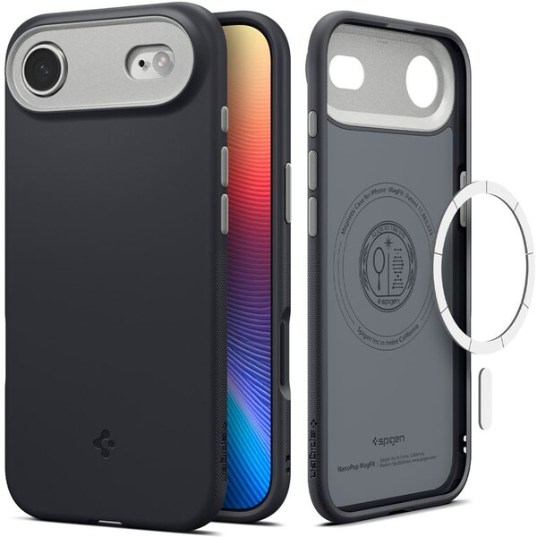 Spigen-Nano-Pop-MagSafe-kryt-iPhone-Air-black-sesame