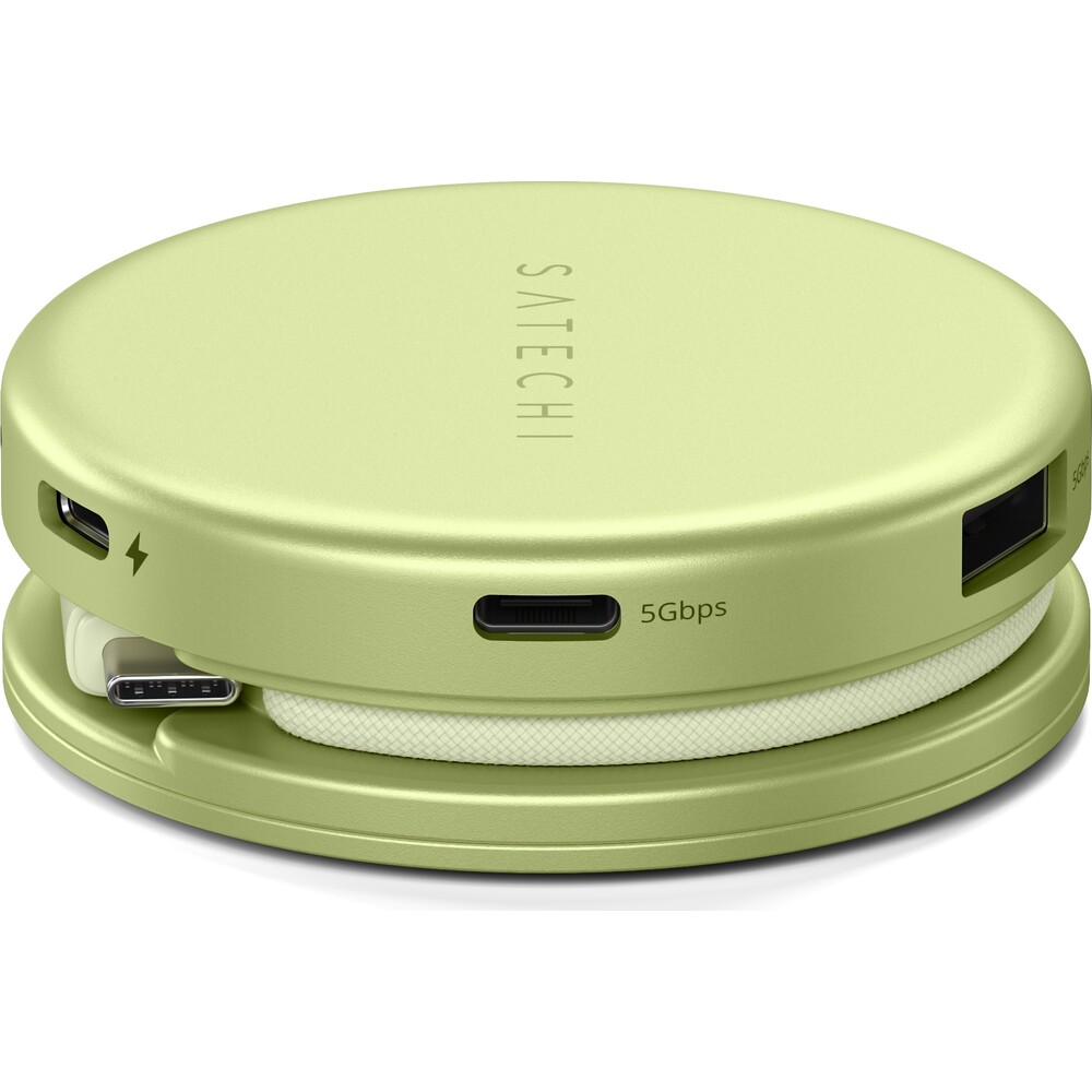 Satechi-OntheGo-5-in-1-Multiport-Adapter-MacBook-Neo-citrusove-zluty