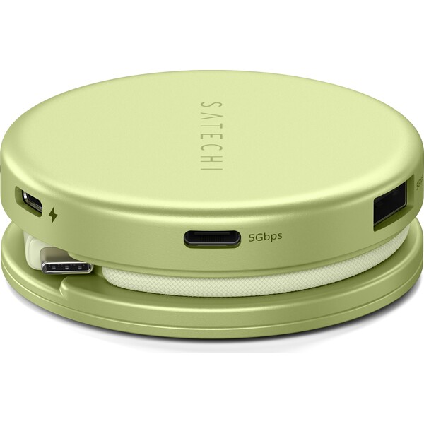 Satechi-OntheGo-5-in-1-Multiport-Adapter-MacBook-Neo-citrusove-zluty