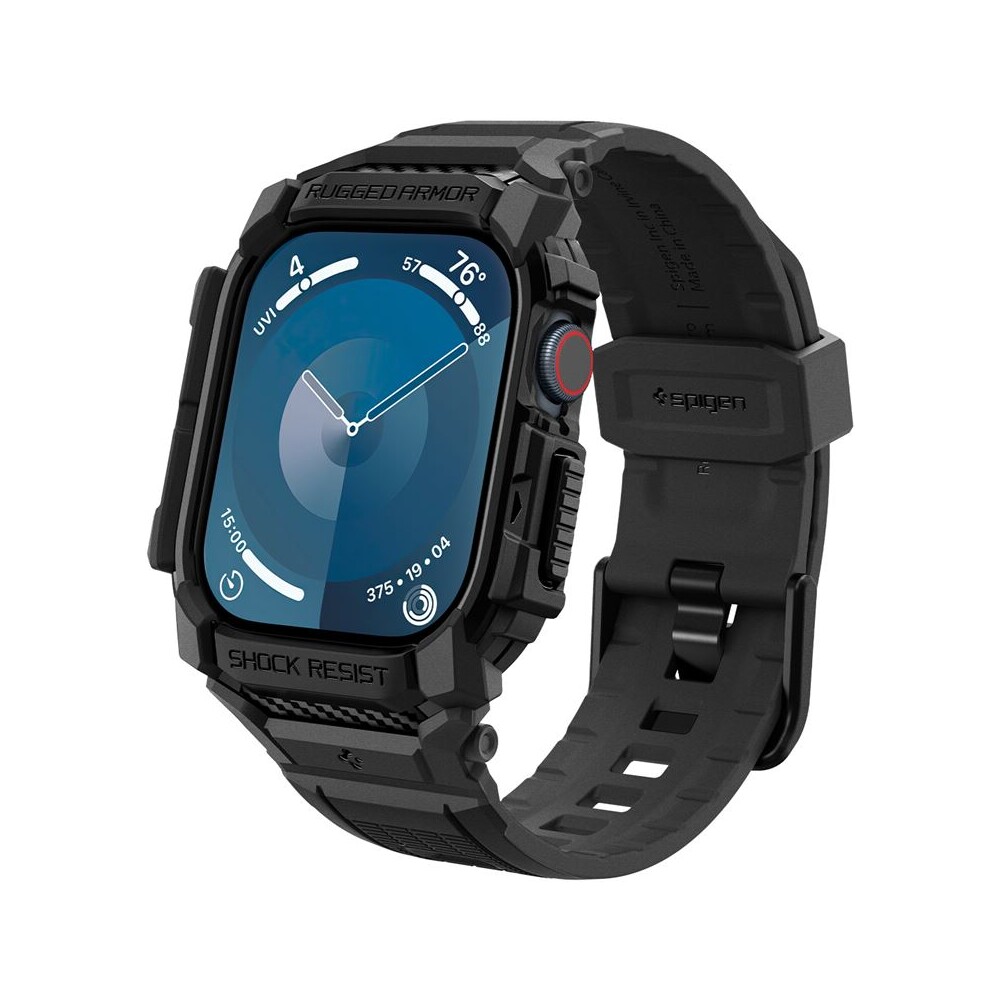 Spigen-Rugged-Armor-Pro-reminek-s-pouzdrem-Apple-Watch-10-11-42mm-matne-cerny
