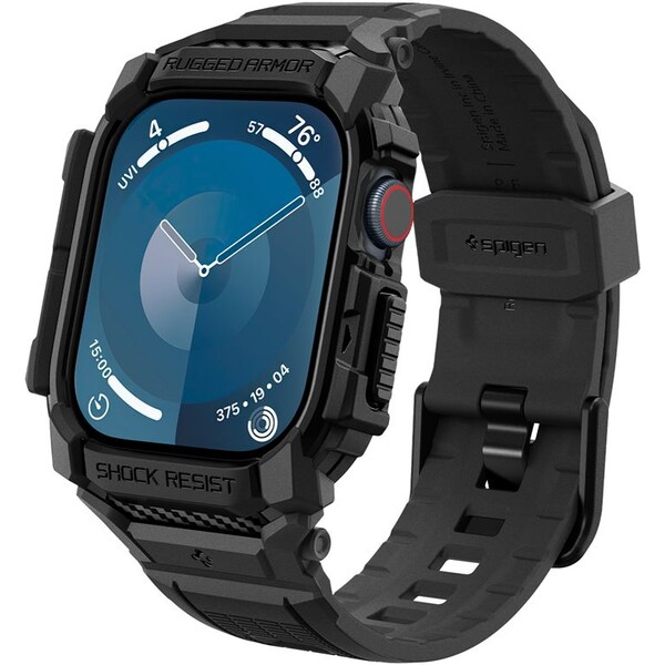 Spigen-Rugged-Armor-Pro-reminek-s-pouzdrem-Apple-Watch-10-11-42mm-matne-cerny
