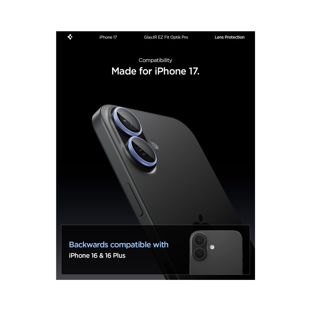 Spigen-Glass-tR-EZ-Fit-Optik-Pro-skla-iPhone-17-blue-2-ks-