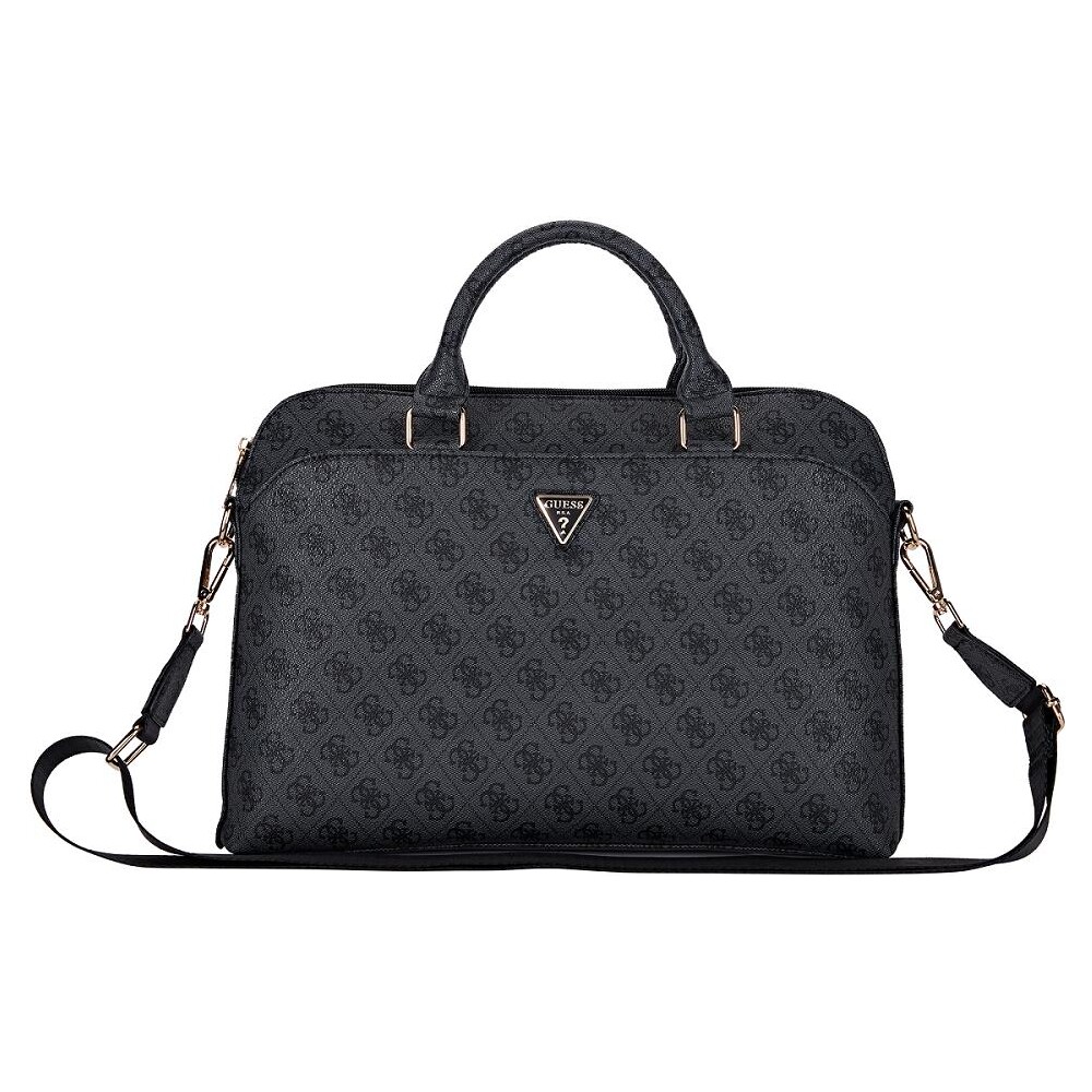 Guess-PU-4G-Triangle-Logo-taska-na-notebook-13-15-cerna