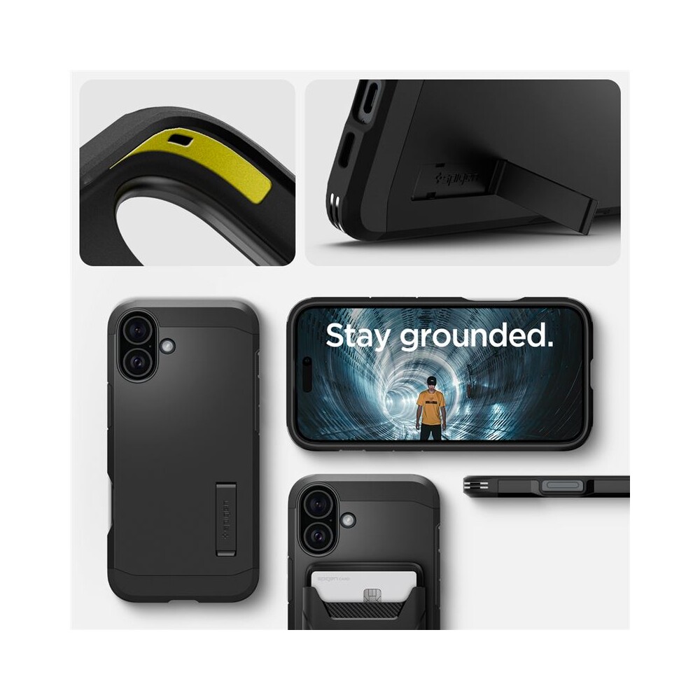 Spigen-Tough-Armor-MagSafe-kryt-iPhone-16-black