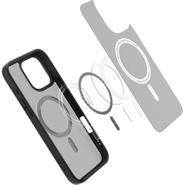 Spigen-Ultra-Hybrid-MagSafe-kryt-iPhone-16-Pro-frost-black