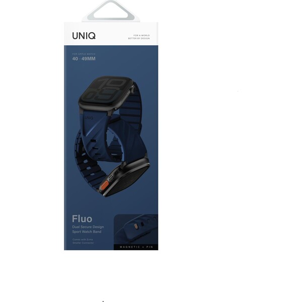 UNIQ-Fluo-Magneticky-reminek-pro-Apple-Watch-49-40mm-Marine-Blue