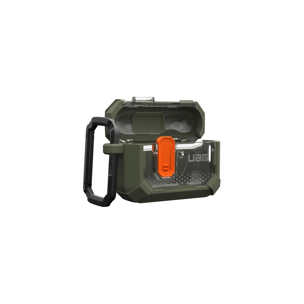 UAG-Plasma-pouzdro-Apple-AirPods-Pro-3-Generace-olivove-zelene