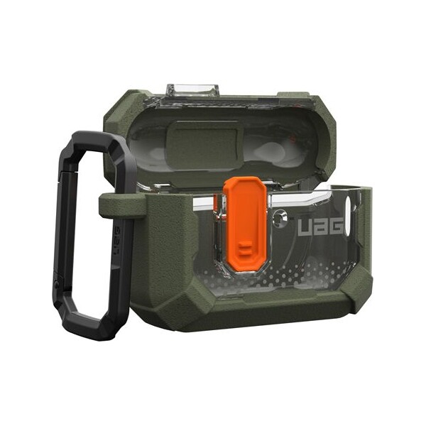 UAG-Plasma-pouzdro-Apple-AirPods-Pro-3-Generace-olivove-zelene
