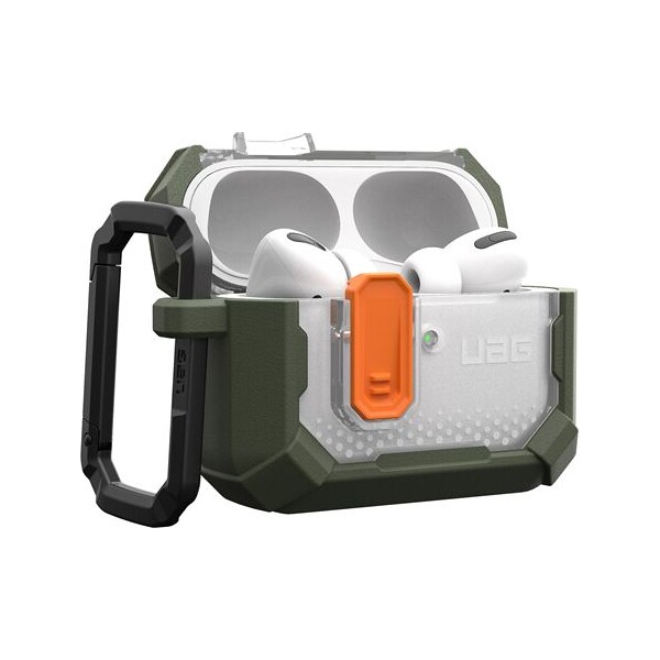 UAG-Plasma-pouzdro-Apple-AirPods-Pro-3-Generace-olivove-zelene