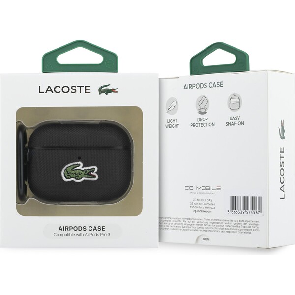 Lacoste-Petit-Pique-Croc-Logo-Patch-Pouzdro-pro-AirPods-Pro-3-cerne