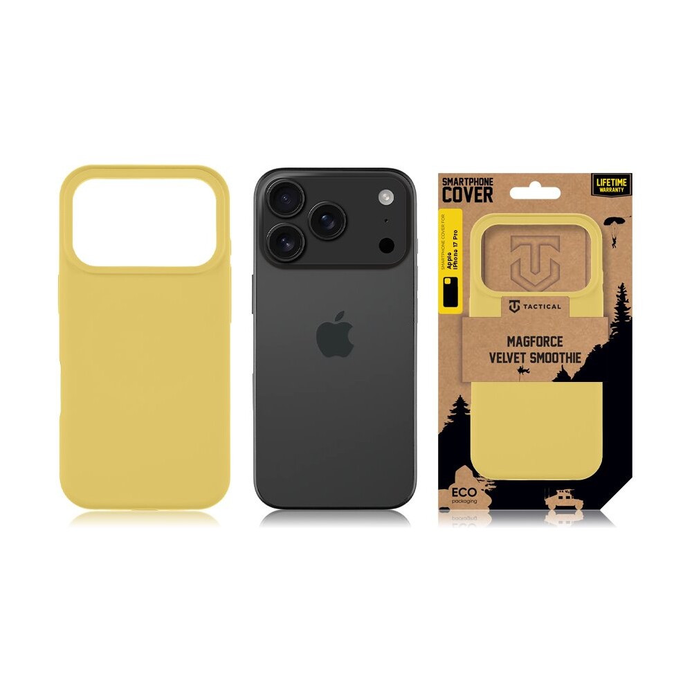 Tactical-MagForce-Velvet-Smoothie-kryt-Apple-iPhone-17-Pro-Banana