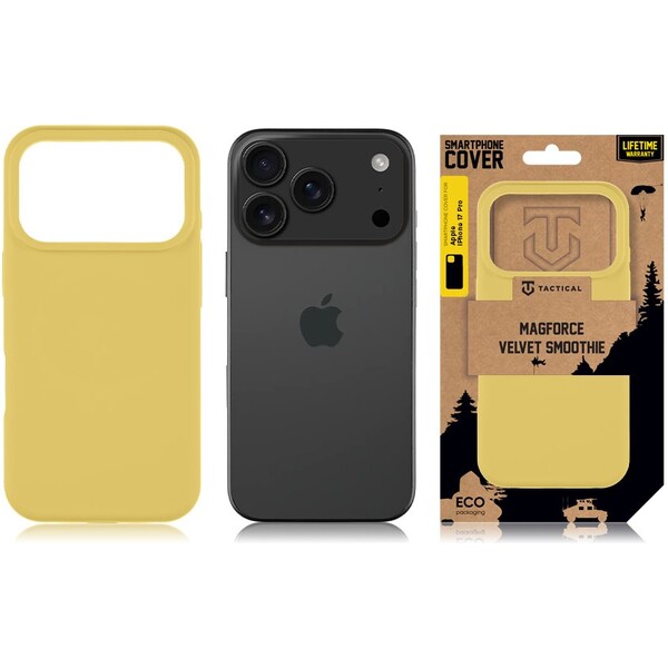 Tactical-MagForce-Velvet-Smoothie-kryt-Apple-iPhone-17-Pro-Banana