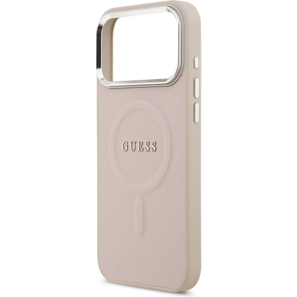 Guess-PU-Saffiano-MagSafe-kryt-iPhone-17-Pro-Max-ruzovy