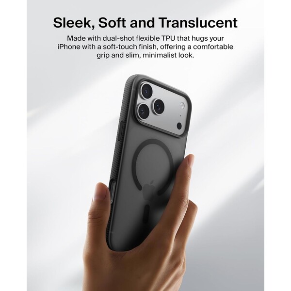 Belkin-SheerForce-Grip-MagSafe-kryt-iPhone-17-Pro-levandulovy