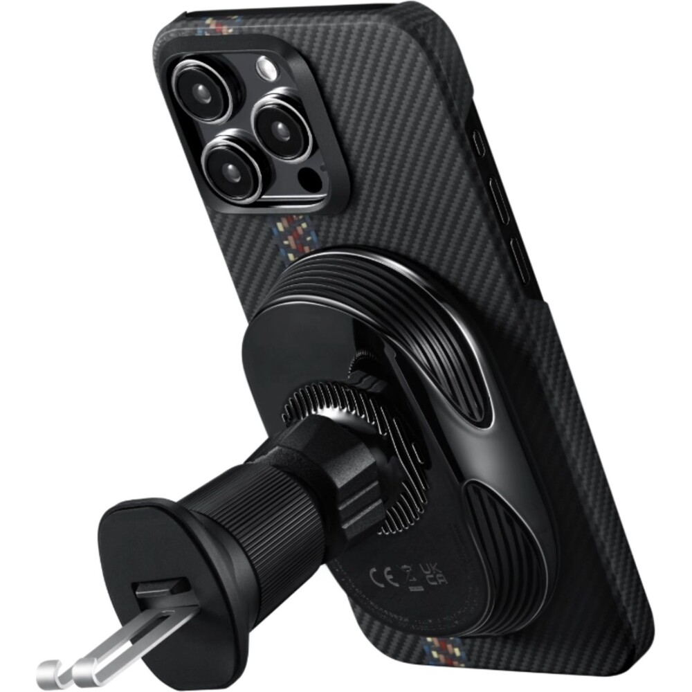Pitaka-MagEZ-Car-Mount-Pro-2-drzak-do-ventilace-s-MagSafe-Qi2-cerny