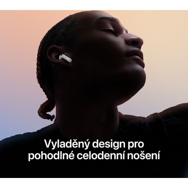 Apple-AirPods-4-s-aktivnim-potlacenim-hluku-bezdratova-sluchatka-2024-bila