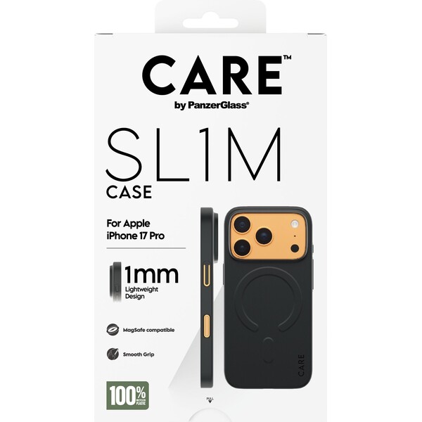 PanzerGlass-CARE-SL1M-1mm-MagSafe-kryt-Apple-iPhone-17-Pro-cerny