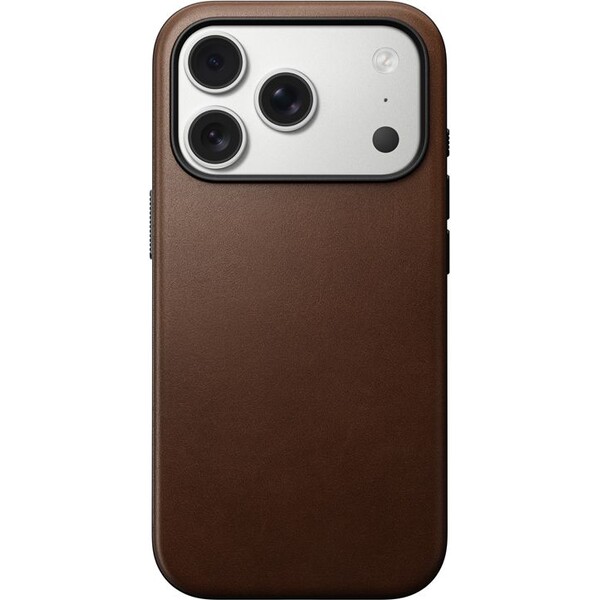 Nomad-Modern-Leather-Case-MagSafe-kozeny-kryt-iPhone-17-Pro-Brown